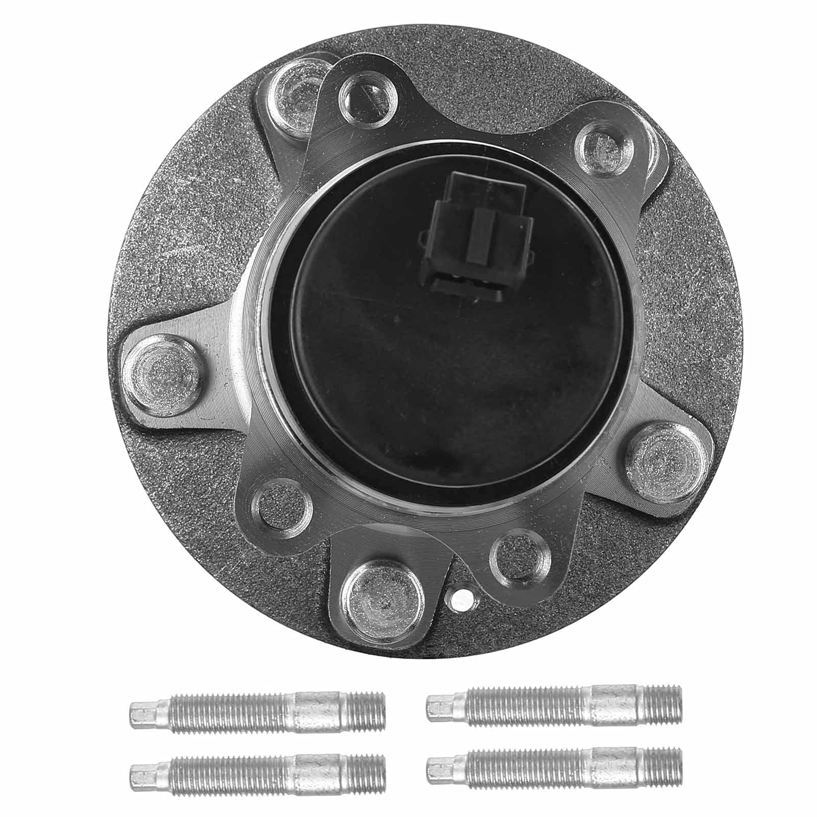 A-Premium Rear Wheel Bearings and Hub Assembly Compatible with Kia Forte 2010-2013, Forte Koup 2010-2013, Forte5 2012-2013, w/ABS 5-Lug, Replace # 512436