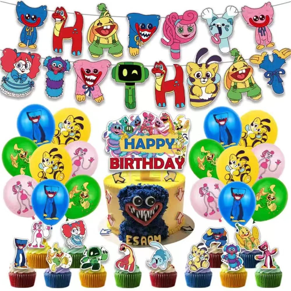 Amazon | ハギーワギー風 誕生日 飾り付け ポピー風船