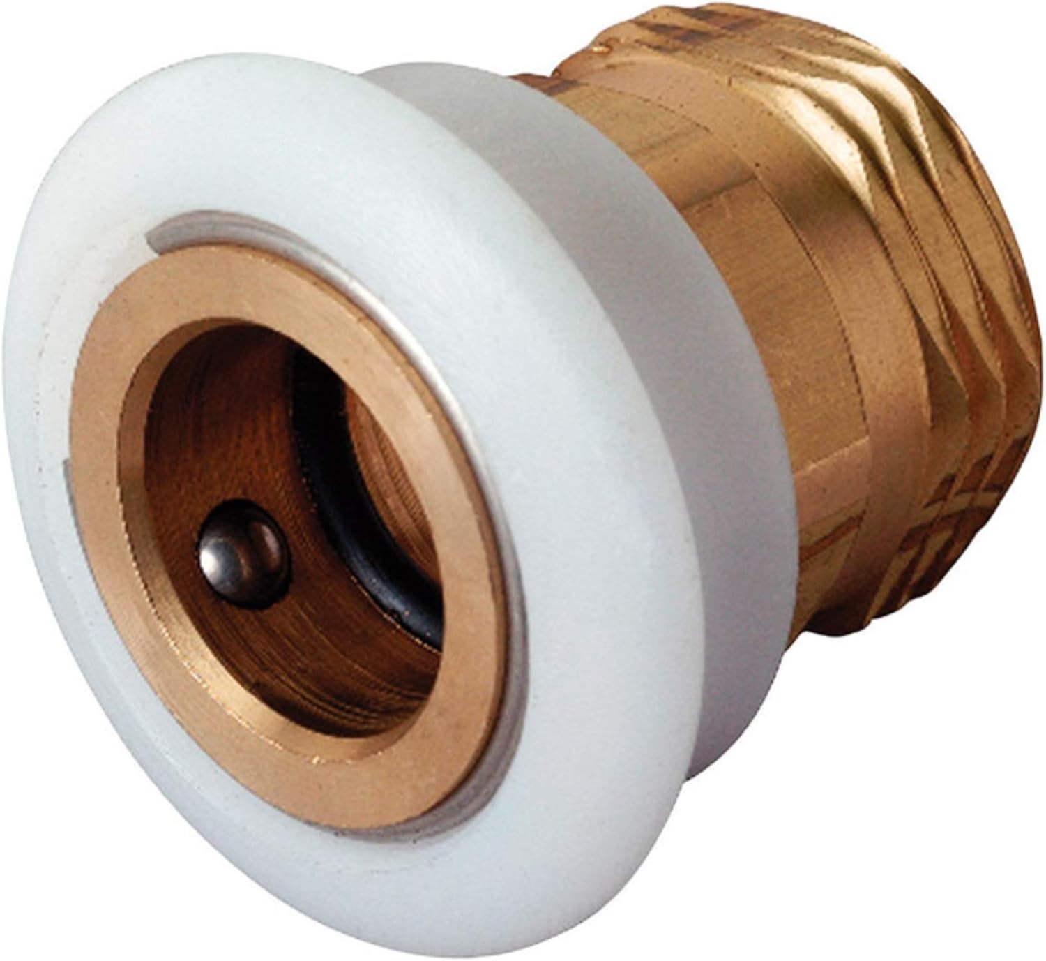 BrassCraft SF0079X Aerator Adaptor Appliance Connector Small Diameter Snap Coupling with 3/4-Inch Male Hose Thread Dishwasher Coupling