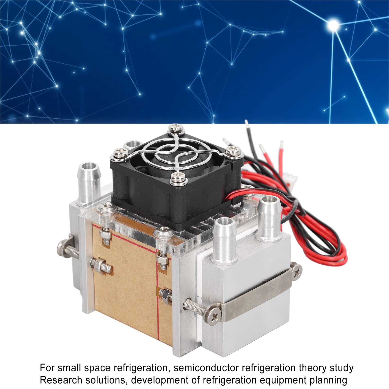 ANKROYU Semiconductor Refrigeration Modules, ABS Aluminum Alloy Thermoelectric Cooler, Refrigeration Cooling Module for Industrial Refrigeration Equipment