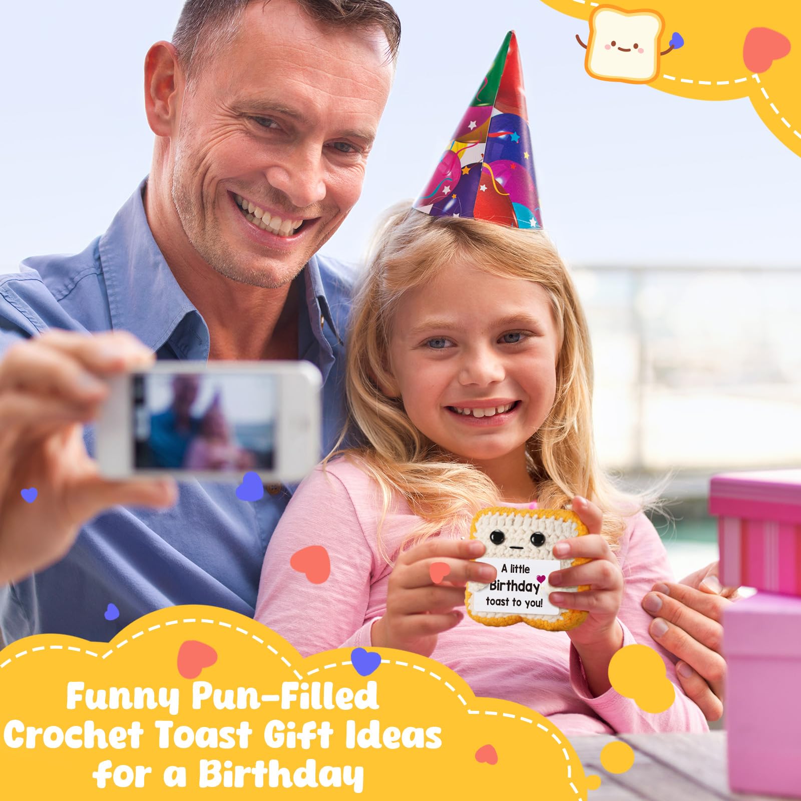 A little Birthday Toast to you - Funny Valentines Day Happy Birthday Gifts for Women Men Mom Dad — view 4