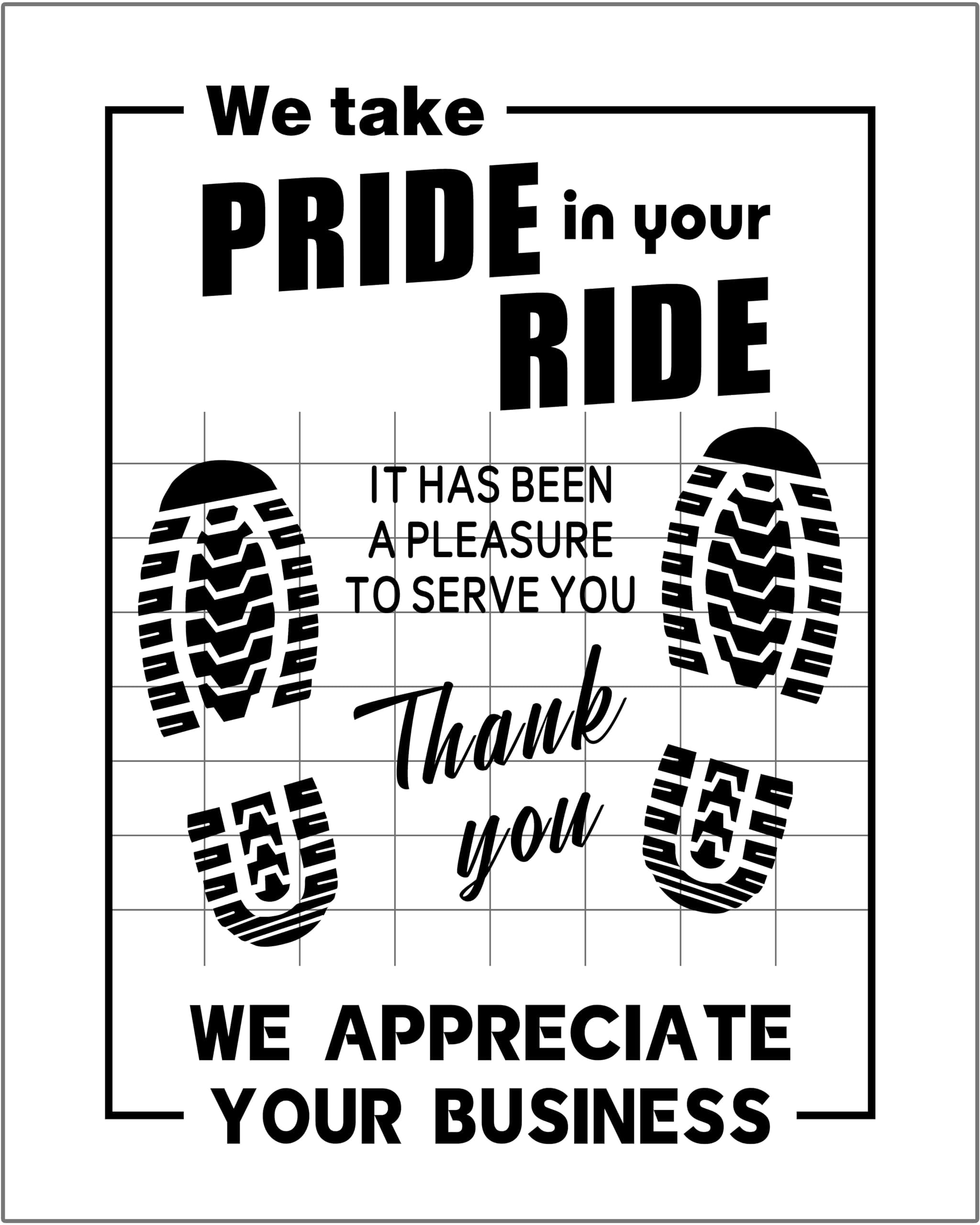 Ickimee 50Pcs Paper Floor Mats for Cars Disposable White Automotive Floor Mats Kraft Paper Waterproof Car Foot Pads