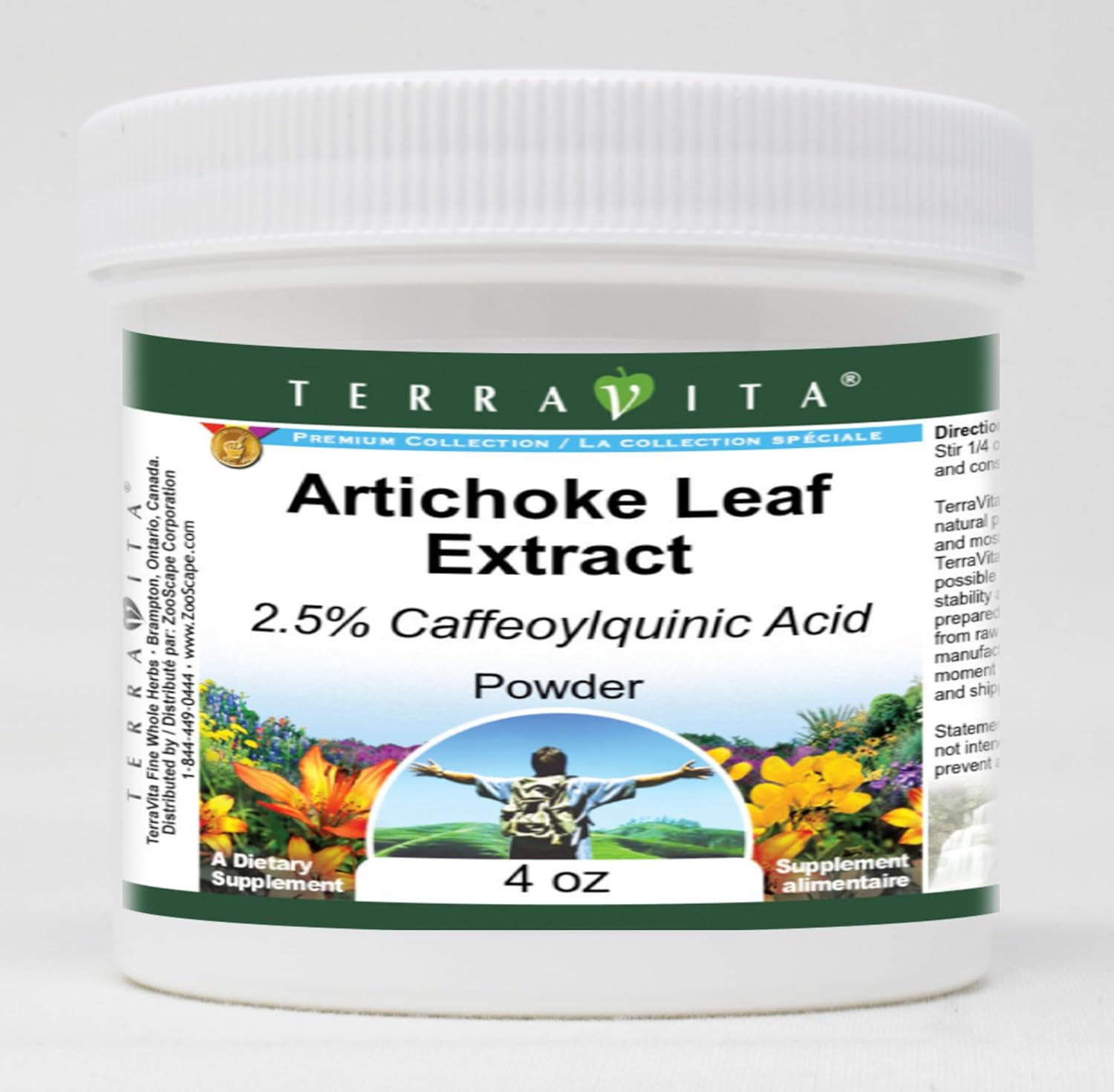 Artichoke Leaf Extract - 2.5% Caffeoylquinic Acid - Powder (4 oz, ZIN: 516209) - 3 Pack