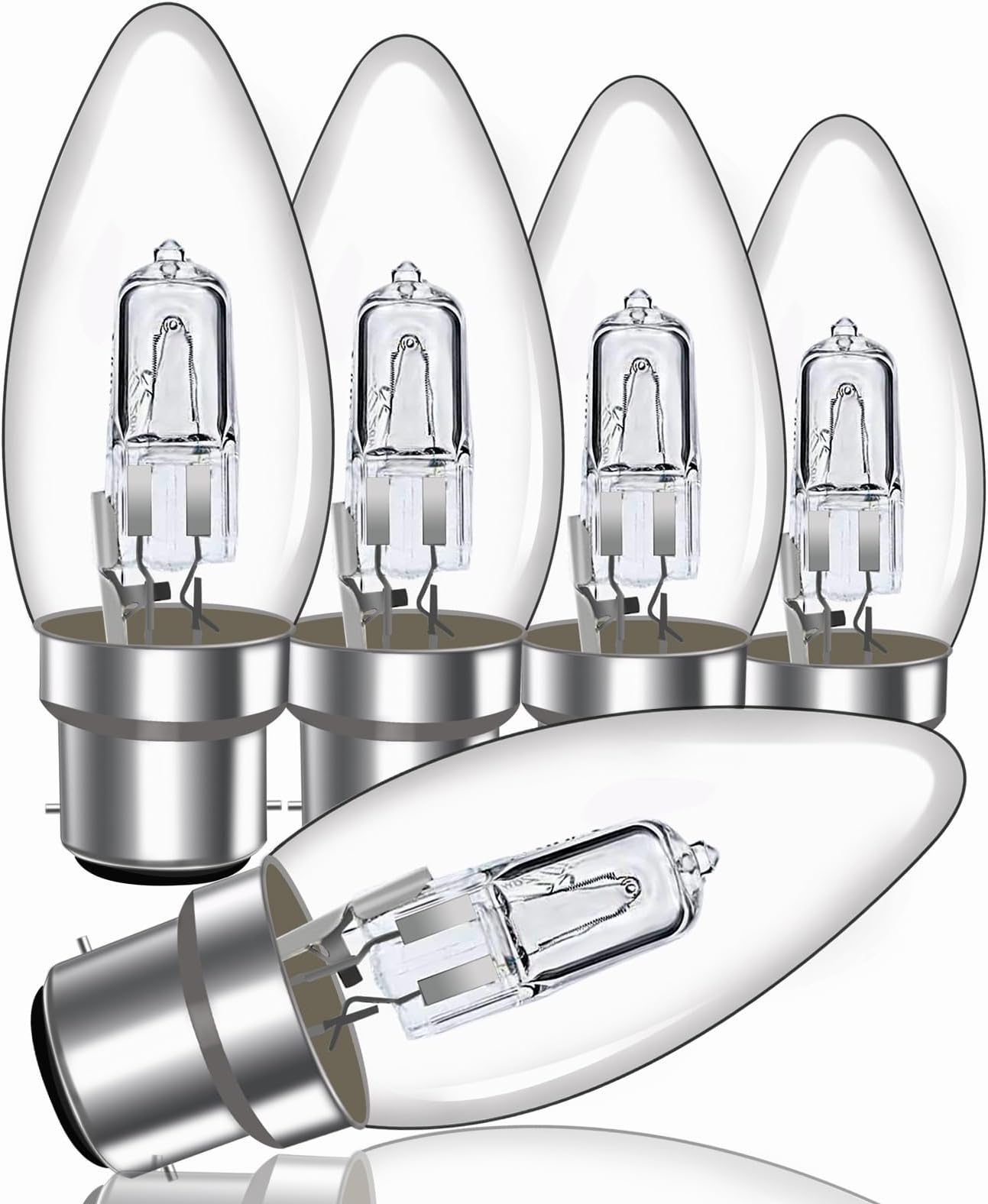 Caldarax C35 B22 Bayonet Halogen Candle Bulb 42W