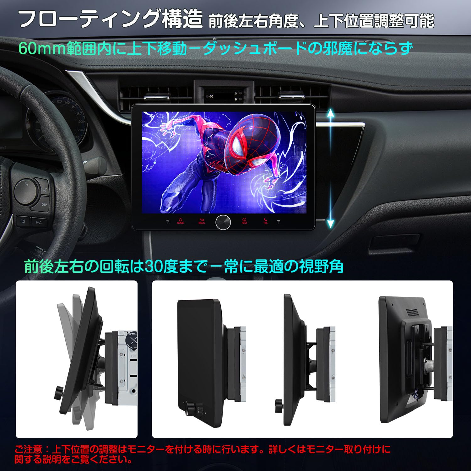 Amazon.co.jp: XTRONS 2DIN カーナビ Android14 カーオーディオ 10.1