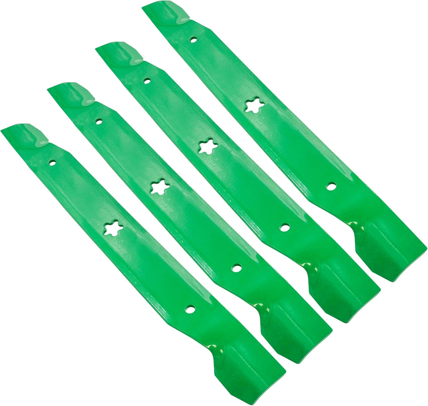 Caltric 4 Set Lawn Mower 42" Blade Compatible with Husqvarna Yth18542 Yth20B42T Yth20F42T