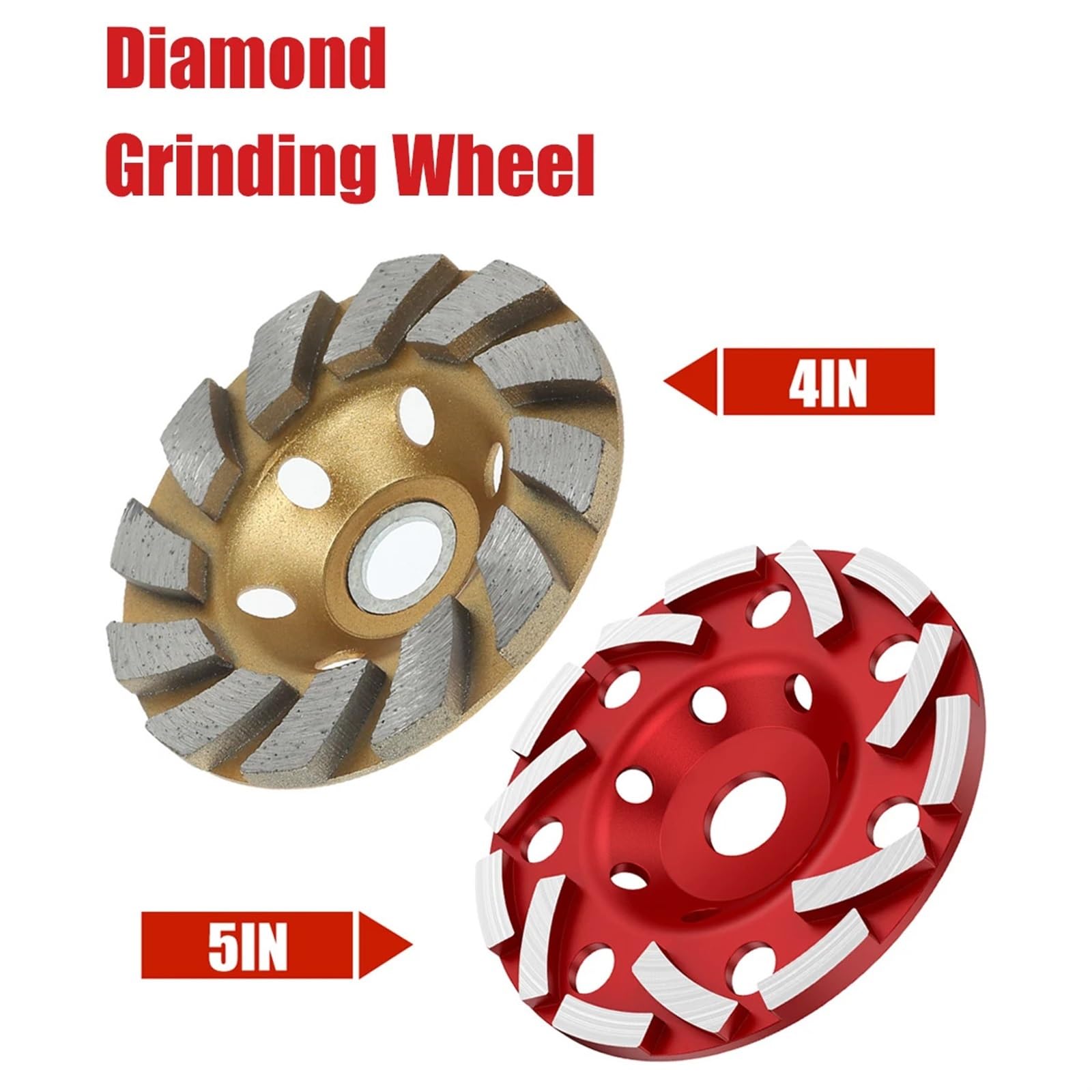 125/100 mm segment diamentowy ściernica do drewna rzeźba tarcza tarcza tarcza miska obróbka metalu kształt cięcia szlifowanie kubek do betonu 1 sztuka (5 cali)