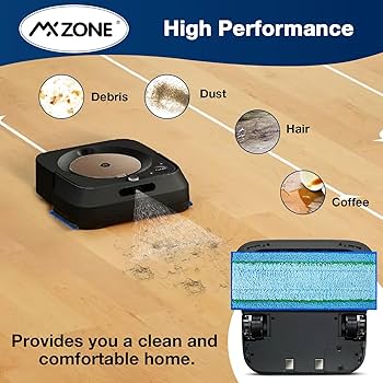 Amazon.com: Upgraded M6 Wet Mopping Pads for iRobot Braava