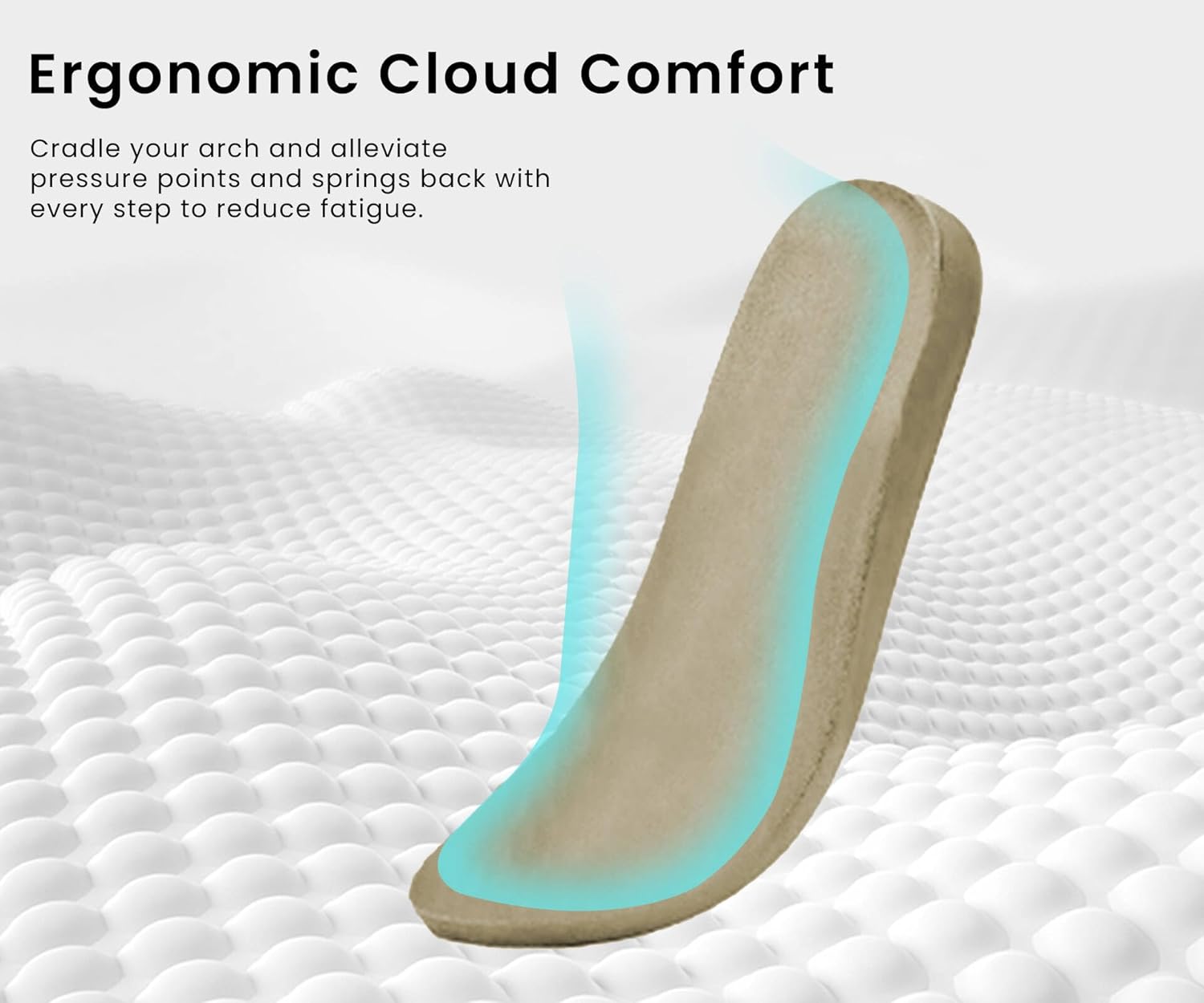 100% Genuine Leather Women's Suede Clogs Slip On Mules with Memory Foam Arch Support & Non-Slip Sole Platform Shoes - Image 4