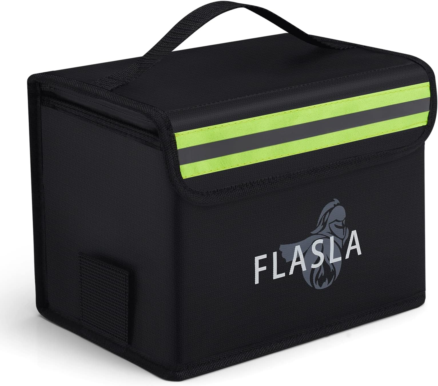 FLASLD Lipo Battery Safe Bag Fireproof Explosionproof Bag for Charge & Storage, RC Lipo Guard Pouch with Large Capacity (8.6 x 6.7 x 5.9 in)