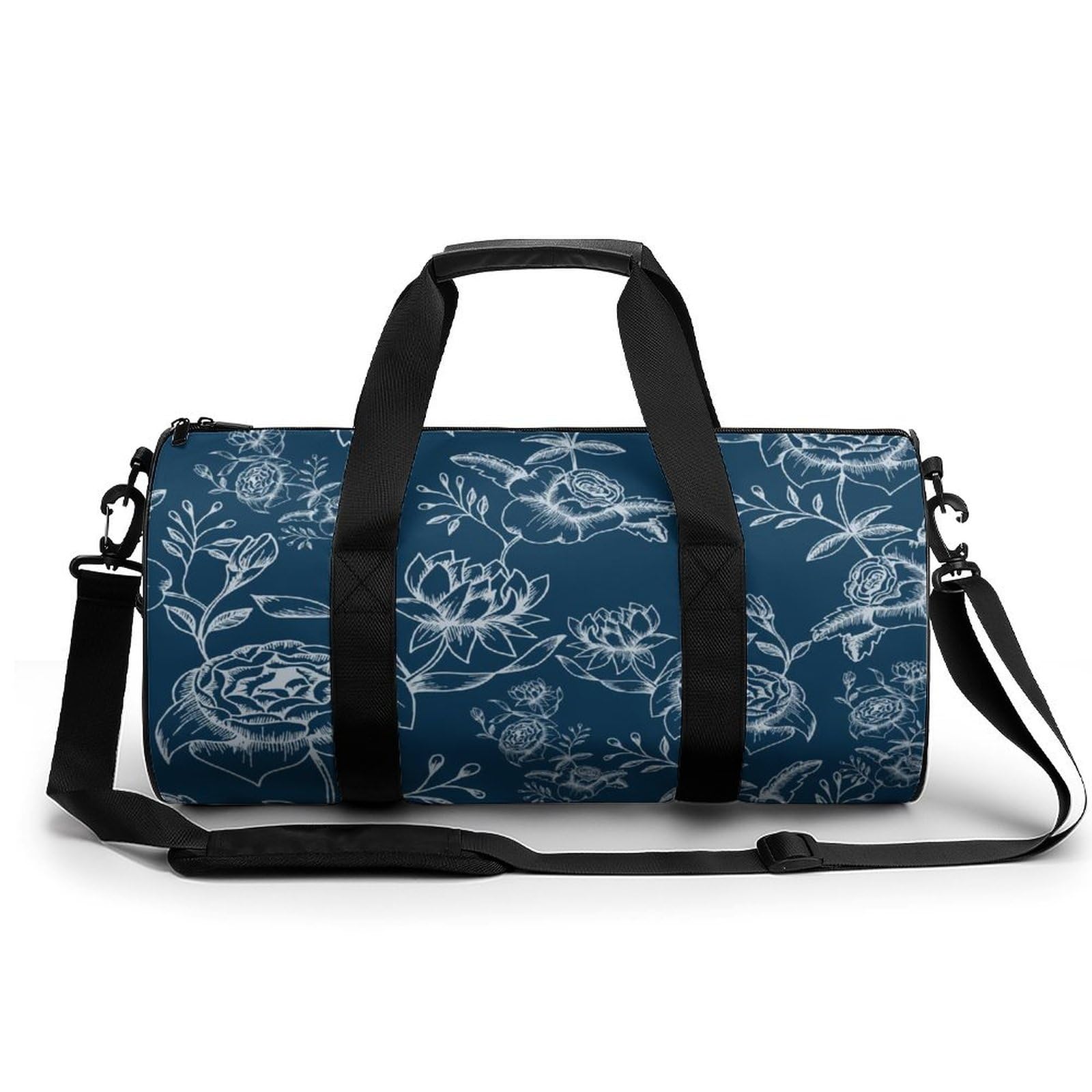 Duffel bag fleurs 45cm : finis les sacs de sport encombrants - 8