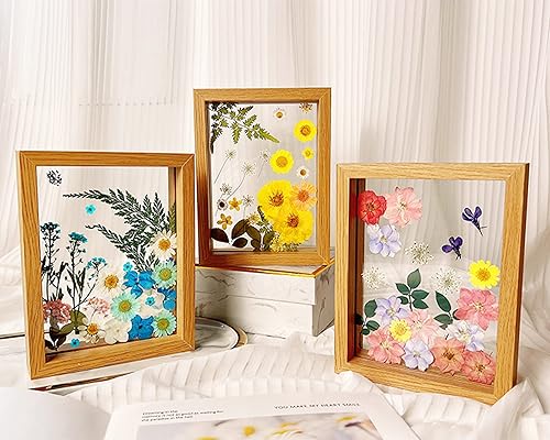 Miniatura 6 de Pressed Flowers, Dried Pressed Flower for Resin Mold Real Pressed Flowers Dry Leaves Bulk Natural Herbs, Herbs kit for Scrapbooking Supplies Card