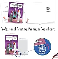 Vista 3 de NobleWorks Divertida tarjeta de felicitación de boda española con sobre de 5 x 7 pulgadas (1 tarjeta), felicitaciones, gracias cambiar todo