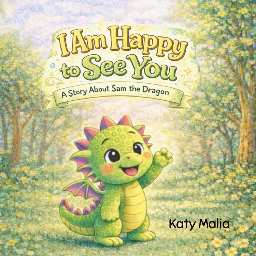I Am Happy To See You: A Story About Sam the Dragon