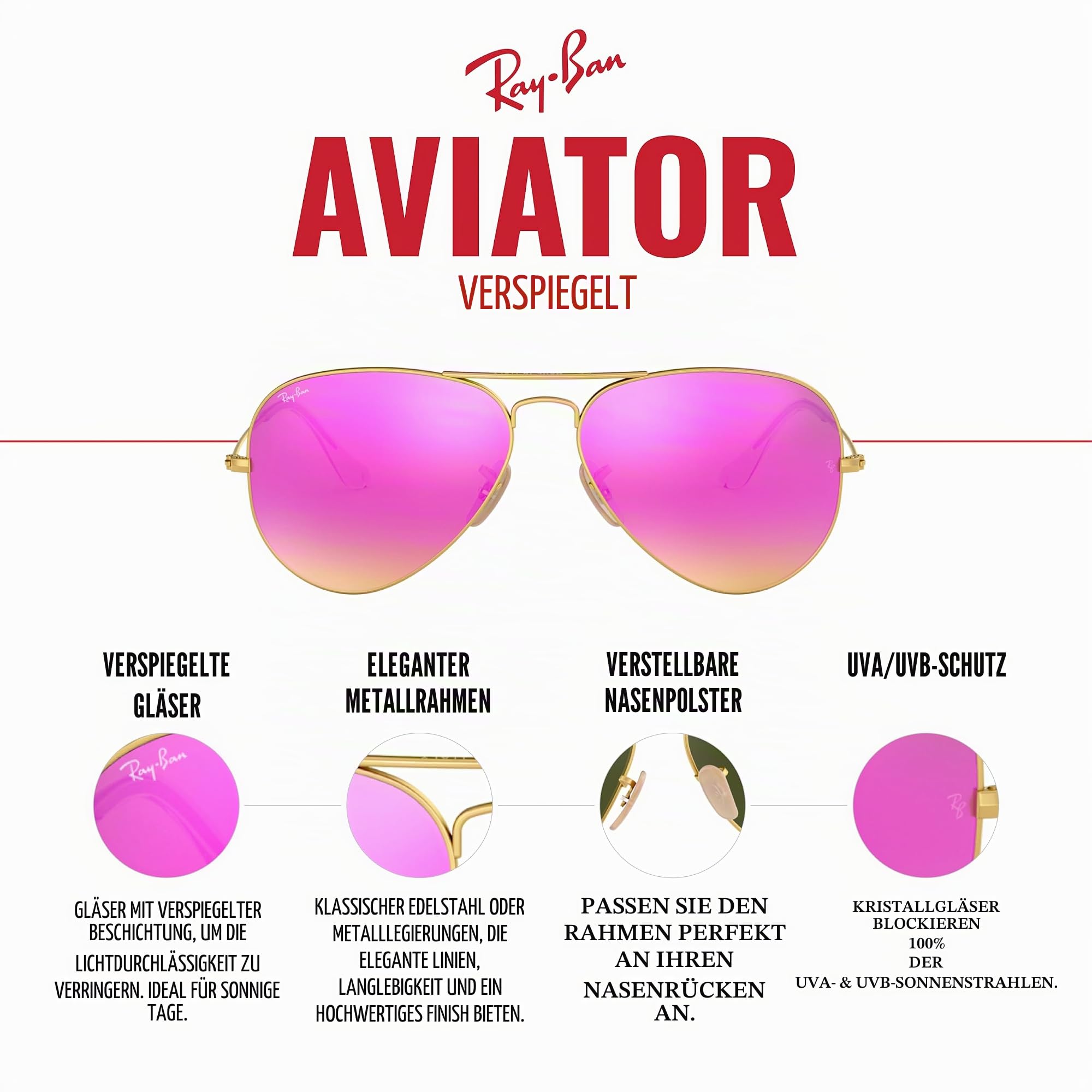 Ray-Ban Aviator Sunglasses