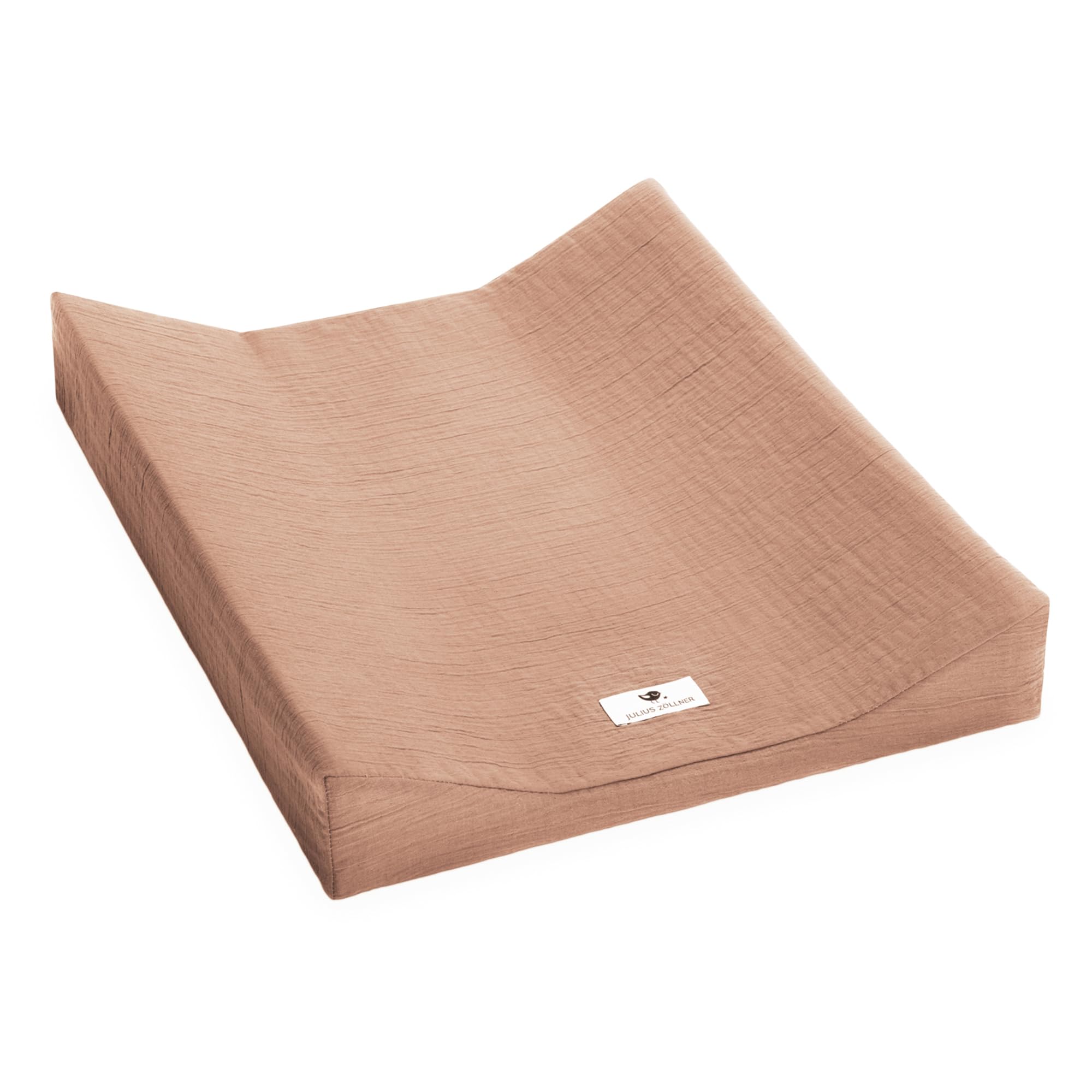 Julius Zöllner Housse pour matelas à langer à 2 niveaux en mousseline de coton – Mousseline dune Taille 50/65