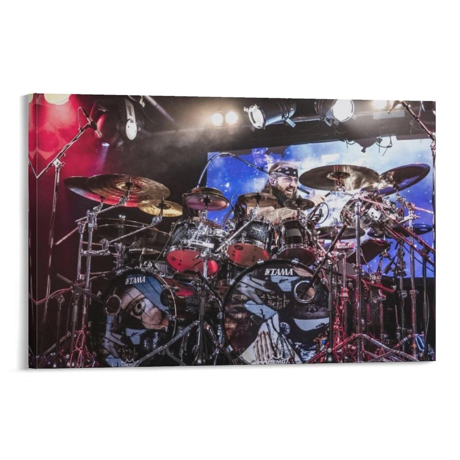 FCOIN Mike Portnoy Canvas Poster Canvas Painting Poster Wall Art Decorative Picture Prints Modern Decor 24x36inch(60x90cm)