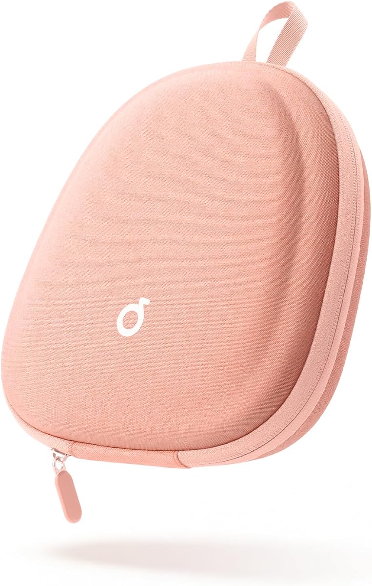 Headphone Case Hard Shell Super-Slim for Soundcore Anker/Sony/JBL/Bose | Fits Skullcandy Crusher/BERIBES/KVIDIO/TOZO/JLab Over-Ear Headphones, Universal Portable Travel Organizer Bag