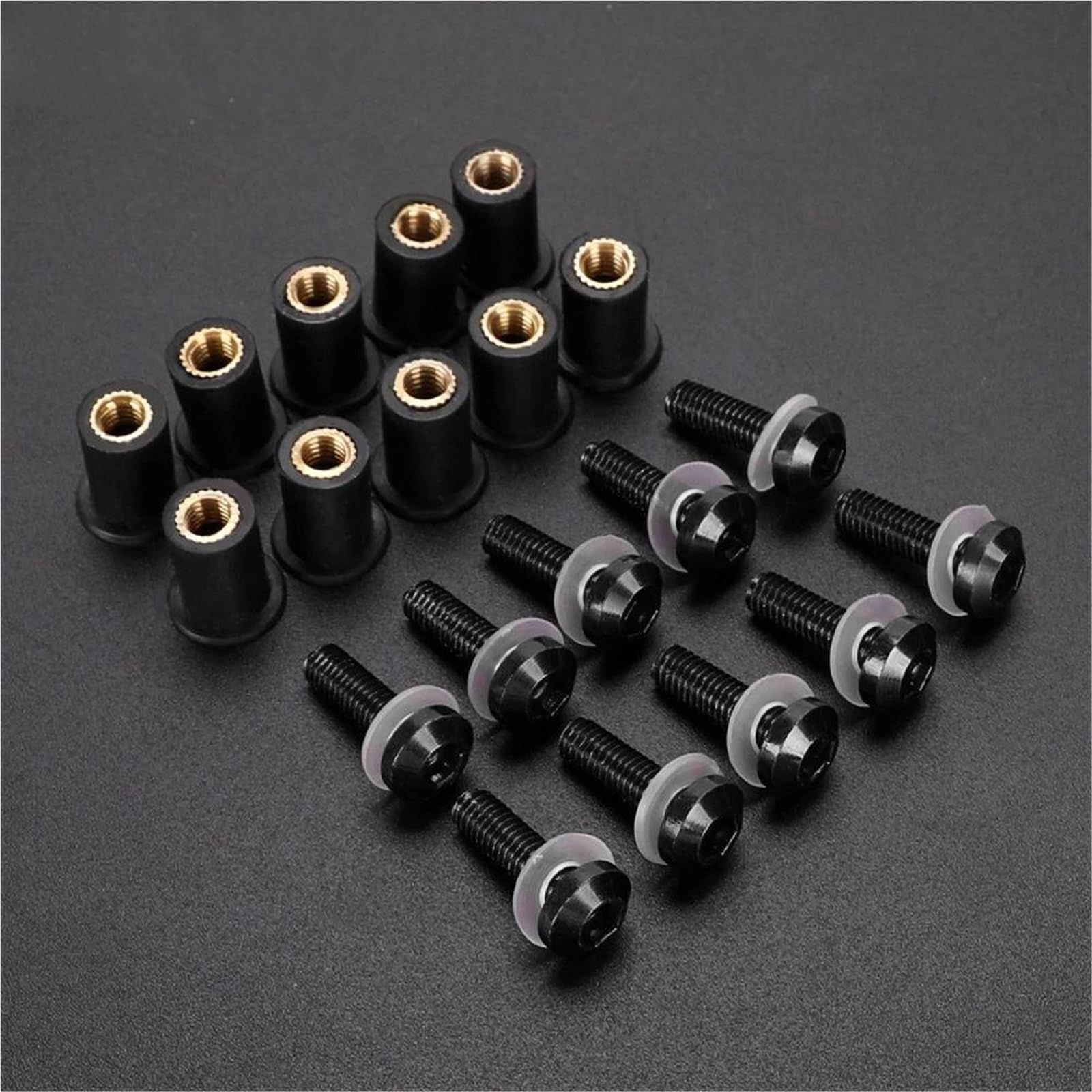Tornillos M5 carenado CRF1000L repuesto parabrisas XRV750 accesorios moto 6