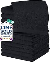 Vista 34 de DAN RIVER Paquete de 6 toallas de mano de alta calidad (16 x 28 pulgadas), 100% algodón, ultra suaves, ligeras, altamente absorbentes, para baño