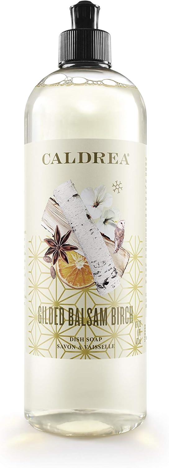 Caldrea Dish Soap, Biodegradable Dishwashing Liquid made