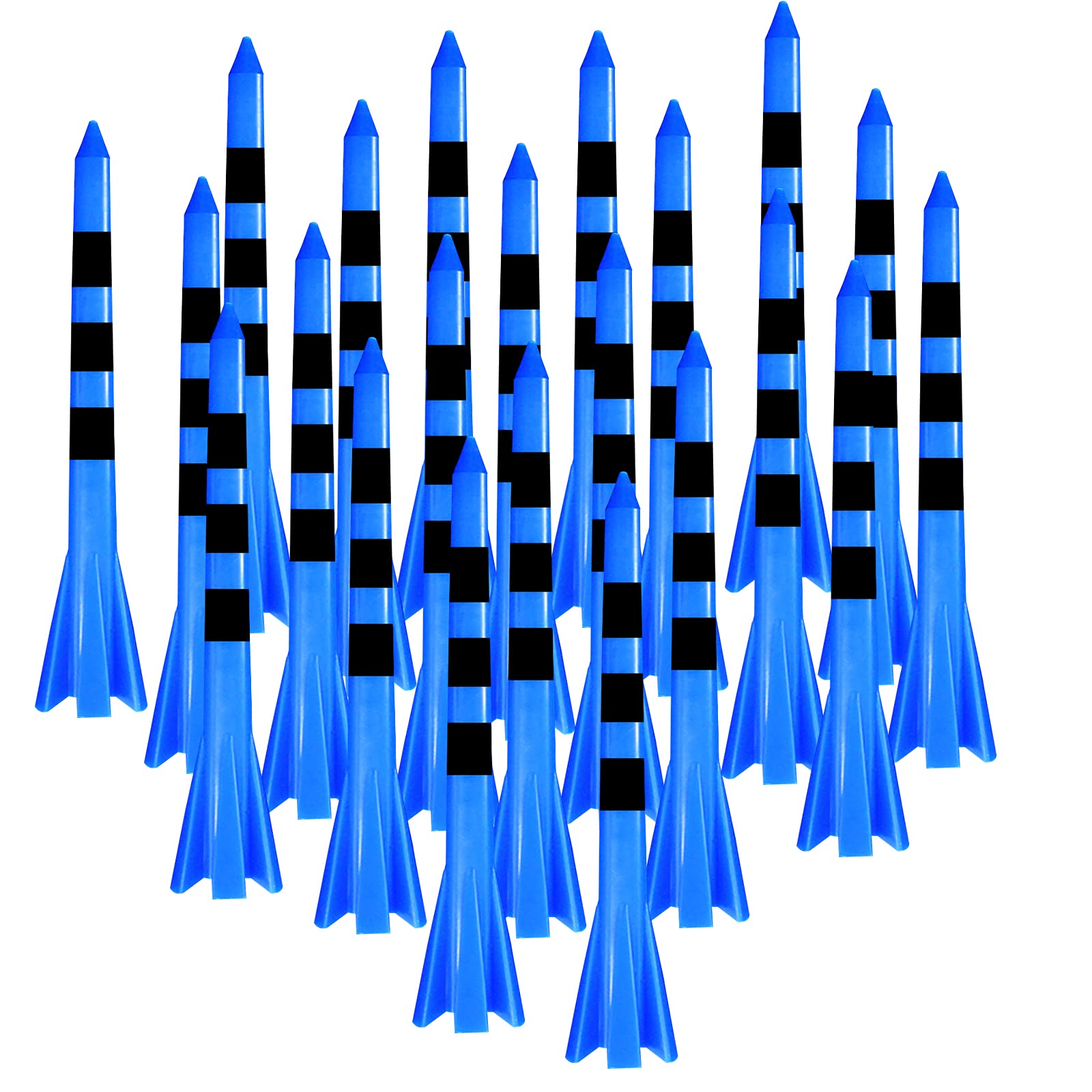 FINGER TEN Golf Tees Plastic Unbreakable 2 3/4 3 1/4 Inch Value 50 Count