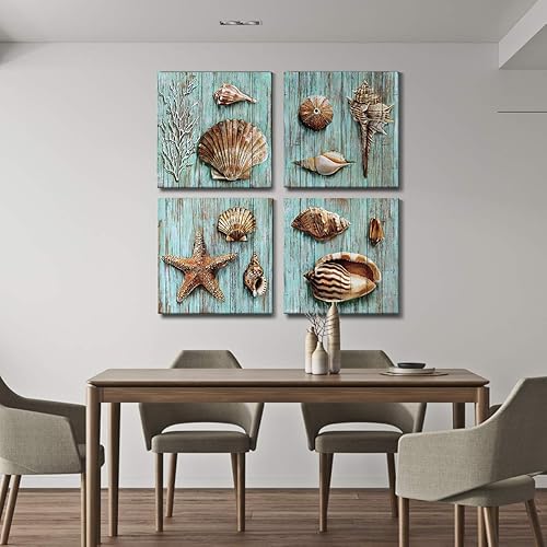 Miniatura 444 de Arte de pared de naturaleza con plantas verdes, decoración de pared de hojas botánicas tropicales, impresiones en lienzo para dormitorio, Hoja