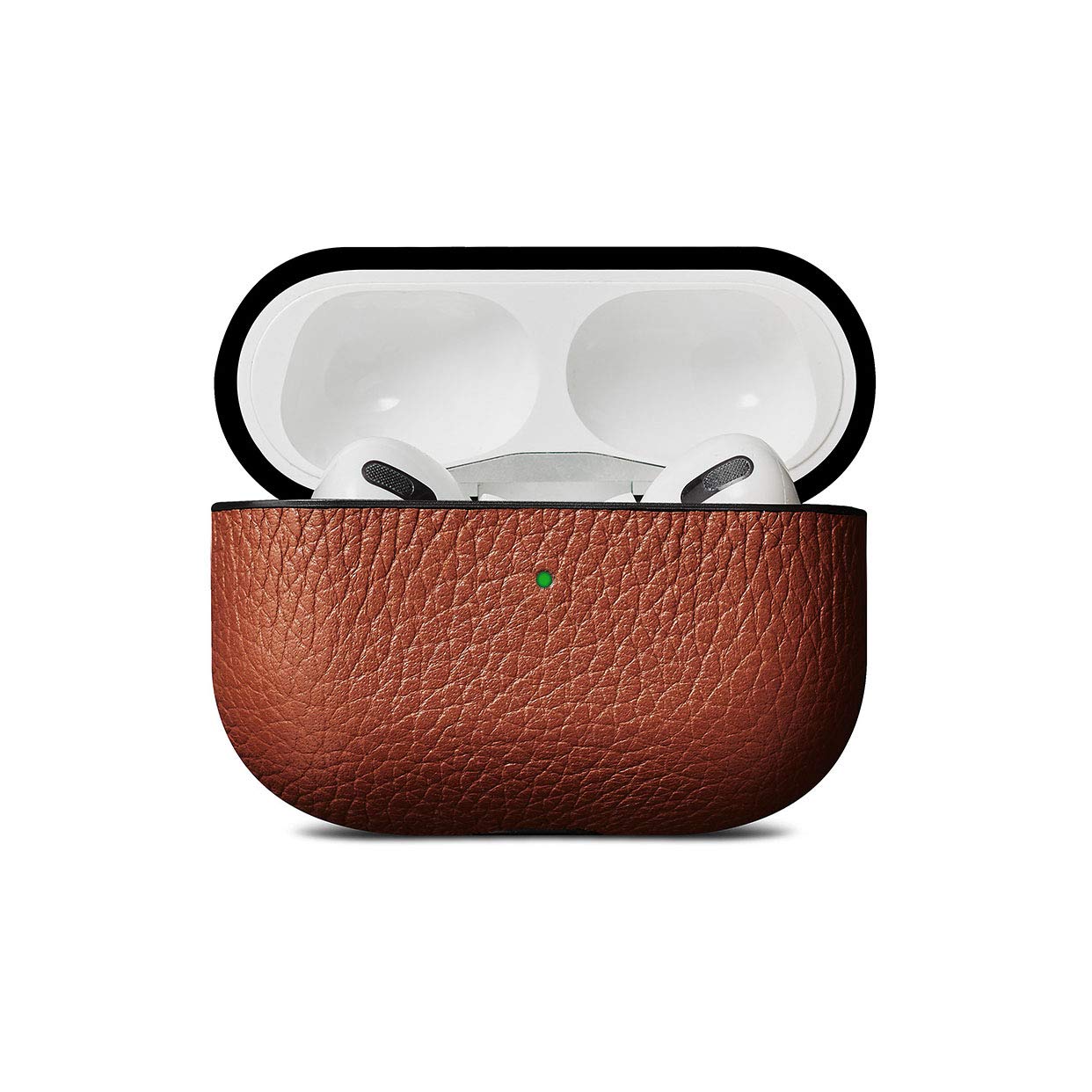 WOOLNUTCase for Airpods Pro 1st gen - Cognac (WNUT-APP-C-591-CB)