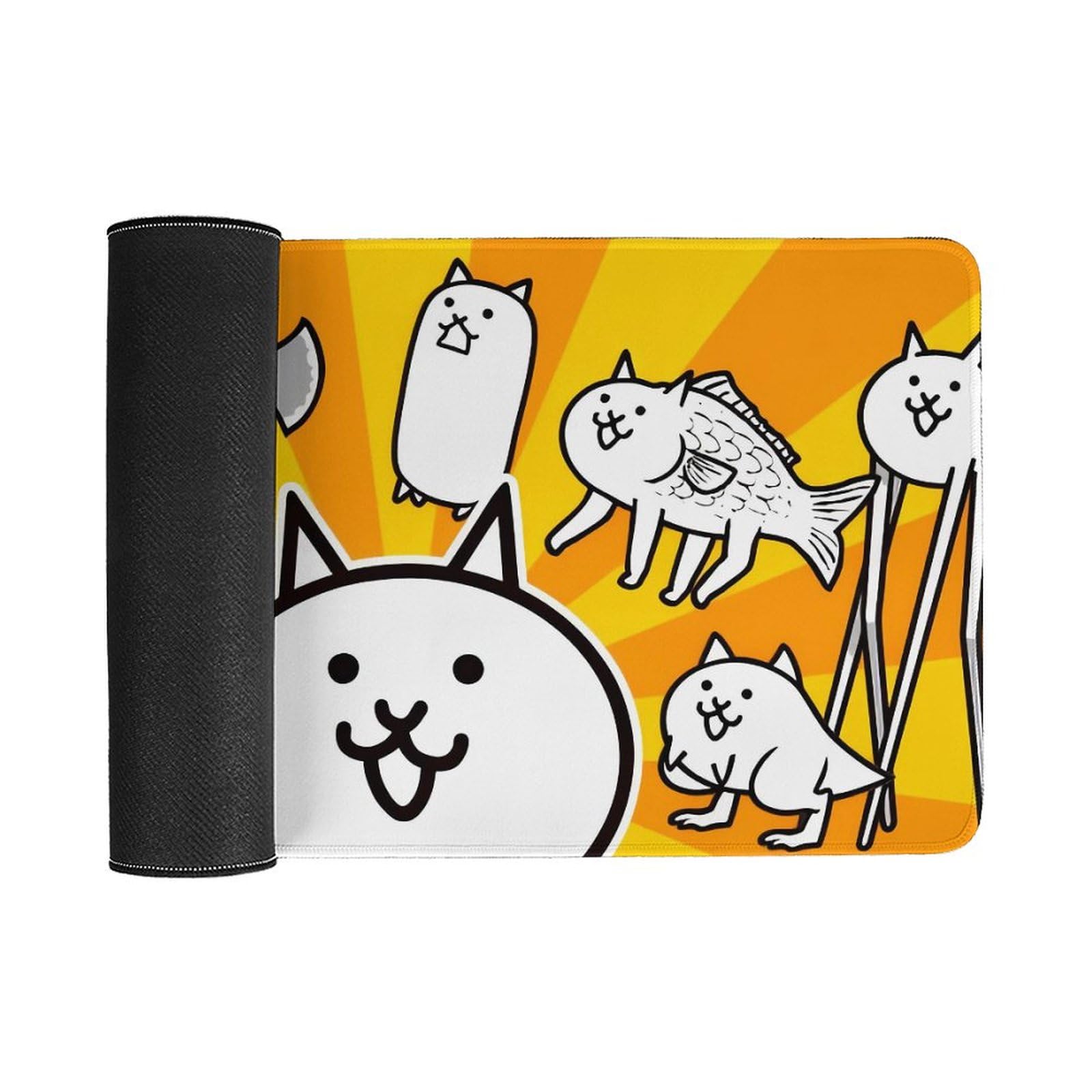 Amazon.co.jp：マウスパッド 大型 にゃんこ大戦争 可愛い デスクマット