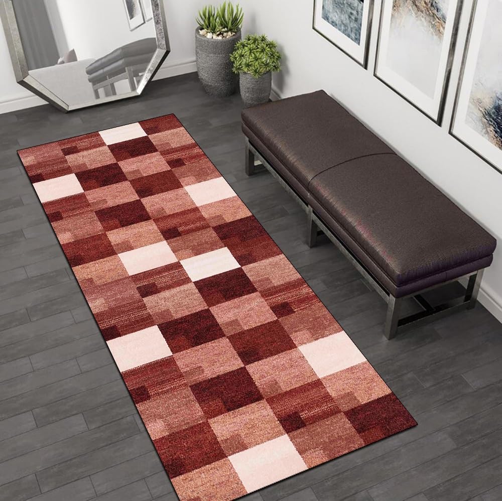 LIHY Tappeto Del Corridoio- Moderna Geometrica Corridoio Runner