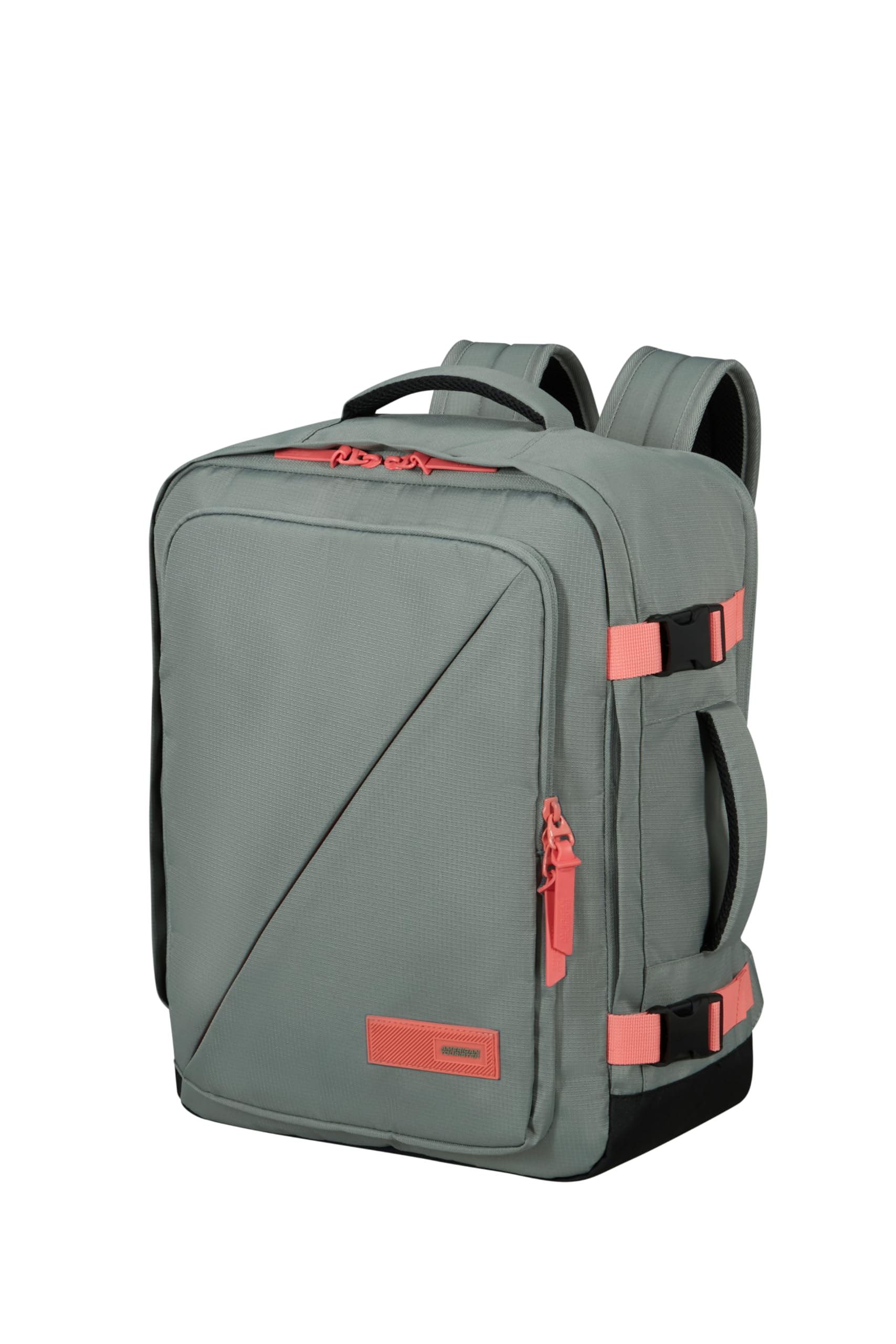 American Tourister Take2Cabin - EasyJet Underseat Cabin Bag,36 x 20 x 45 cm,38L, Multicolour (Sage/Coral)