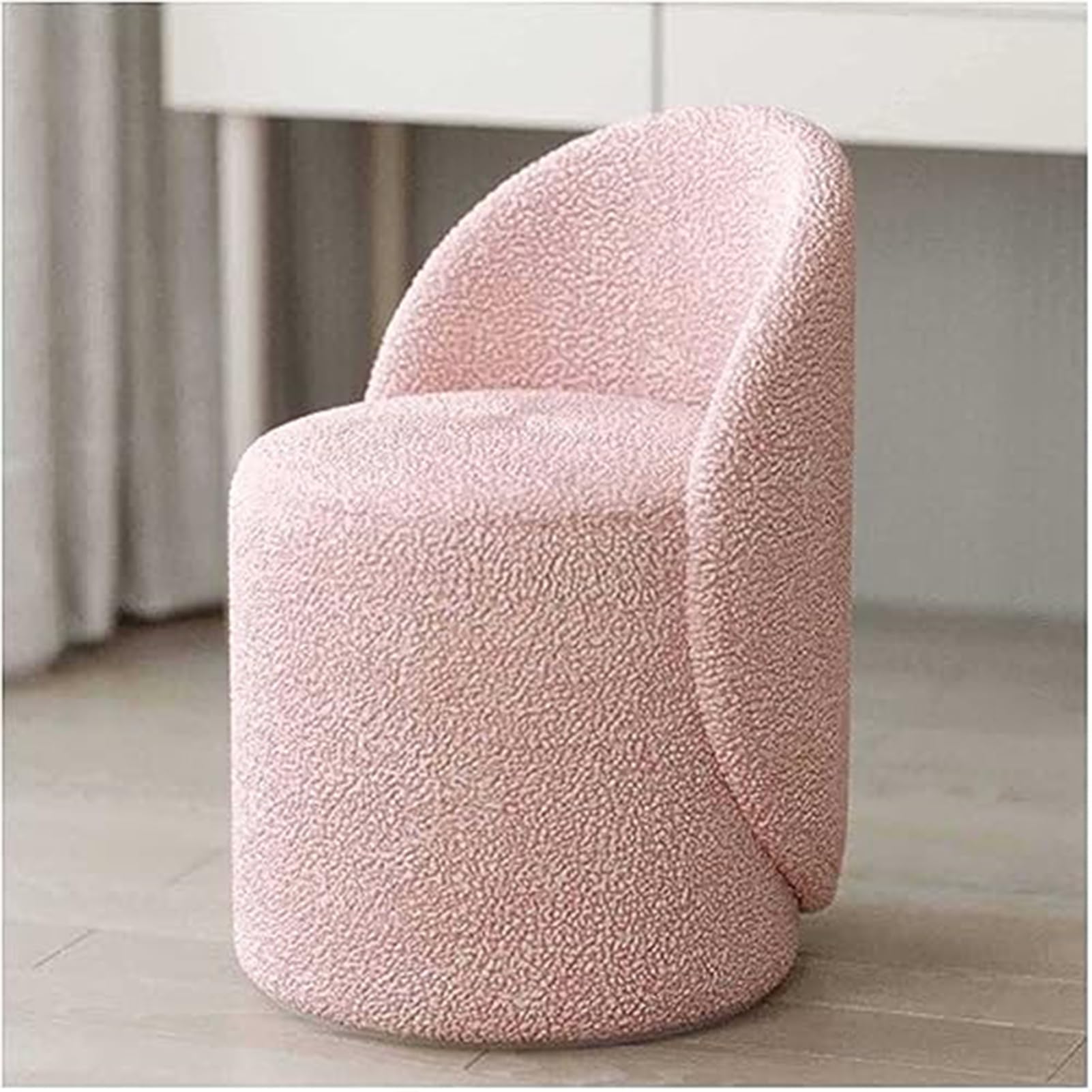 Silla giratoria cómoda con asiento giratorio para vestidor moderno