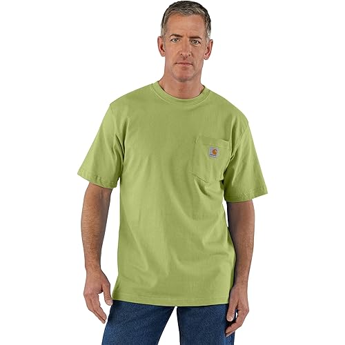 Carhartt Men's Loose Fit Heavyweight Short-Sleeve Pocket T-Shirt (Also Available in Big & Tall)