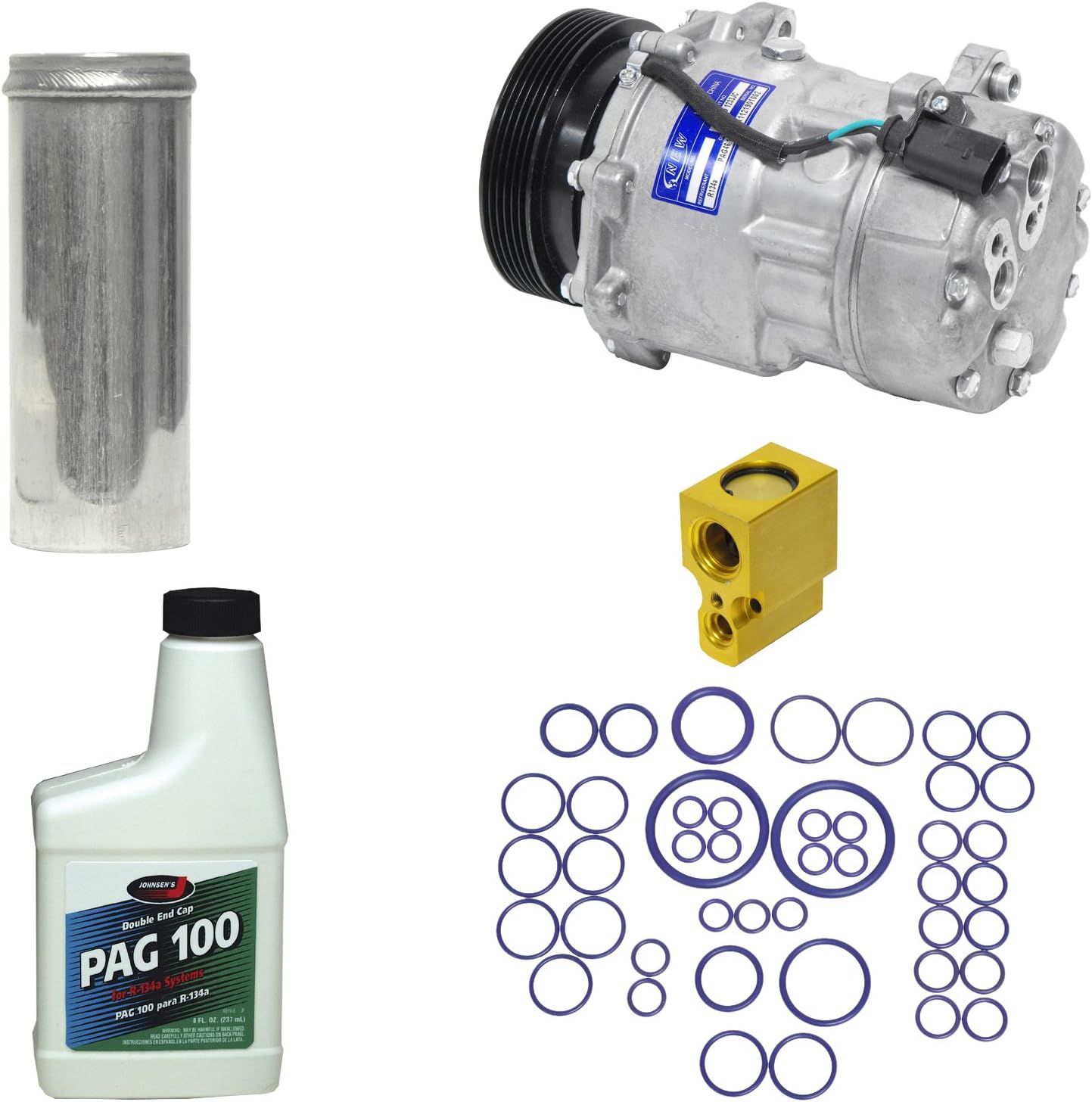 Universal Air Conditioner KT 1066 A/C Compressor and Component Kit