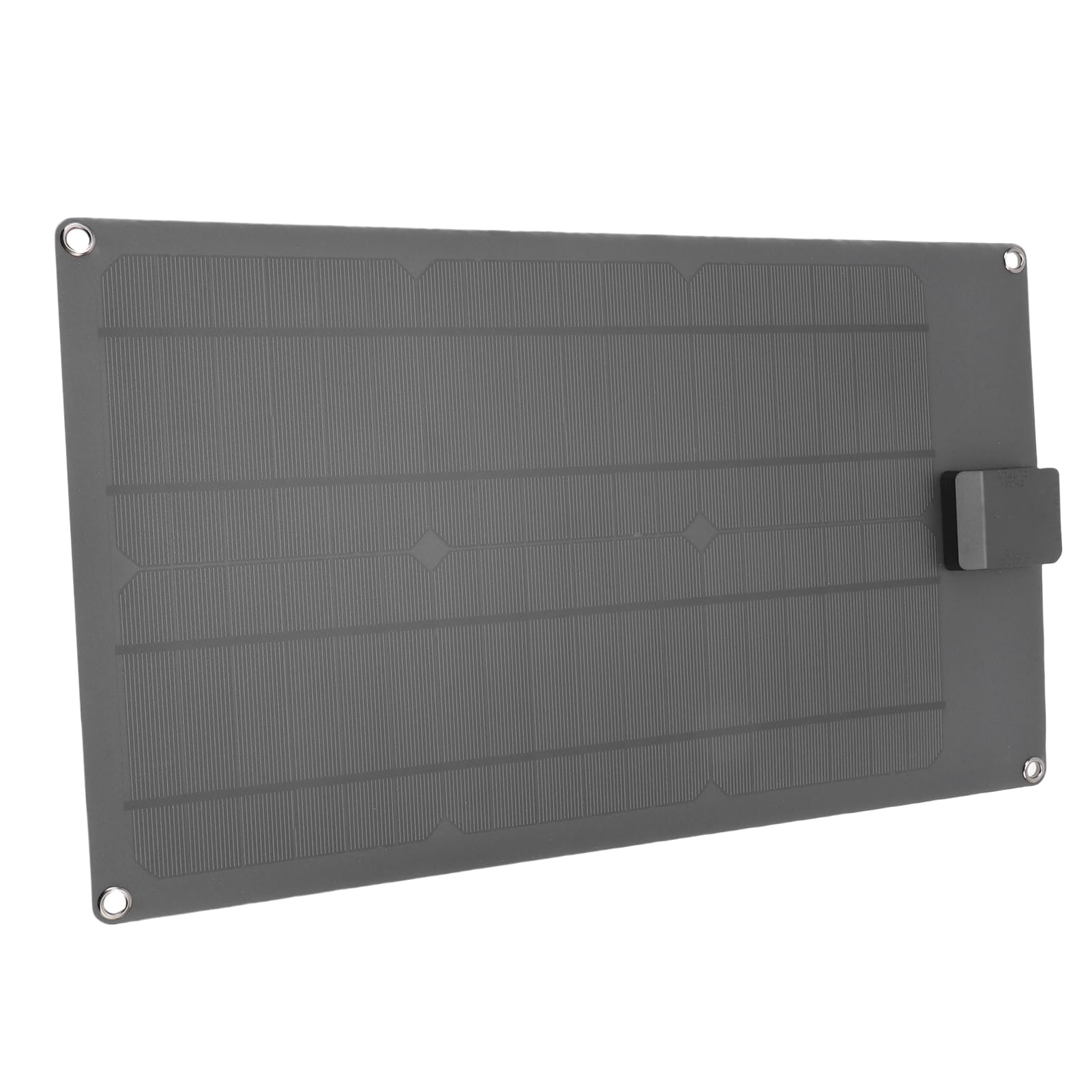 Aramox Caricabatteria Solare per Auto da 30 W, Silicio Monocristallino con Ricarica Rapida Intelligente, Ideale per Auto, Moto, Barche e ATV