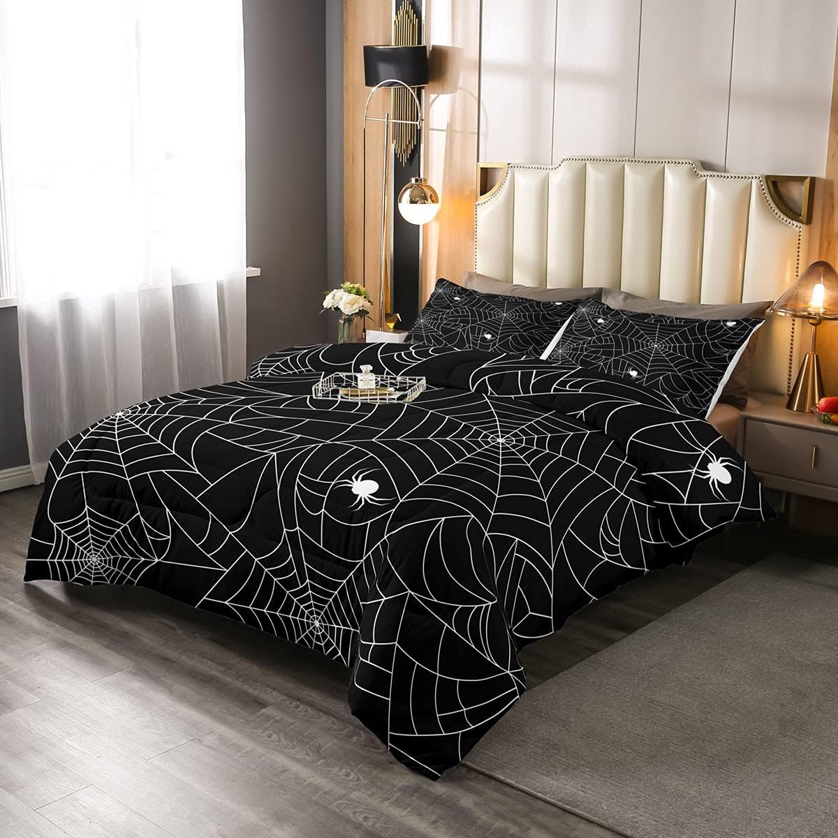 Boys Spider  Printed Comforter Set for Kids Girls Twin