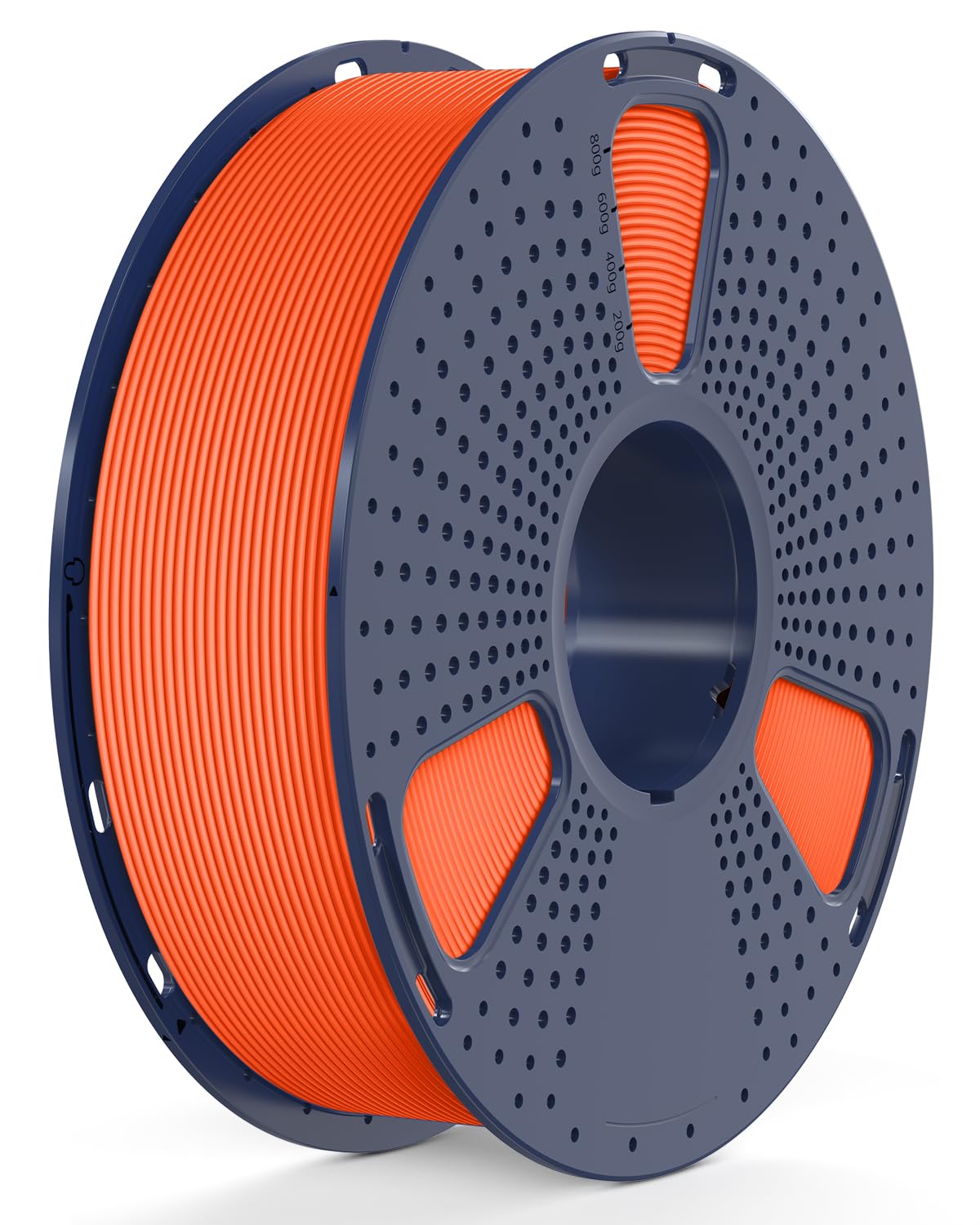 SUNLU Rapido PETG Filamento 3D 1.75 mm 1KG, Alta Velocità 30-600mm/s Filamento per Stampante 3D, Precisione Dimensionale ±0.02mm, 1kg Bobina, Adatto Alla Maggior Parte Delle Stampanti 3D FDM(Arancia)