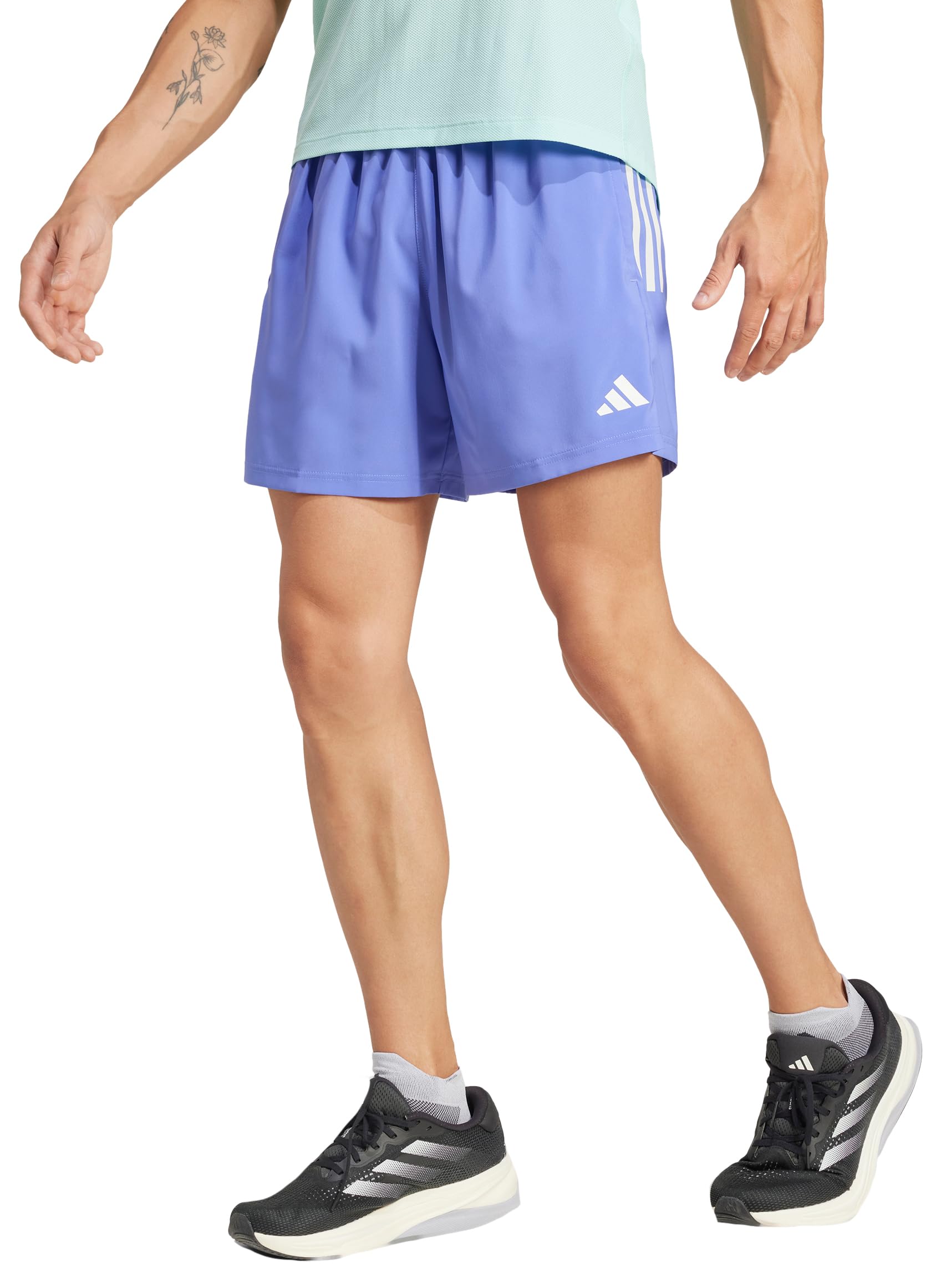 adidas Męskie szorty OWN The Run, L 28 cm