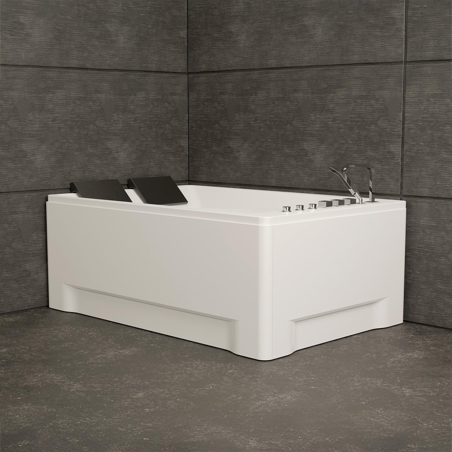 Baignoire Balnéo Tonsay Duo Jets 180 x120 x68 cm, by SPALINA