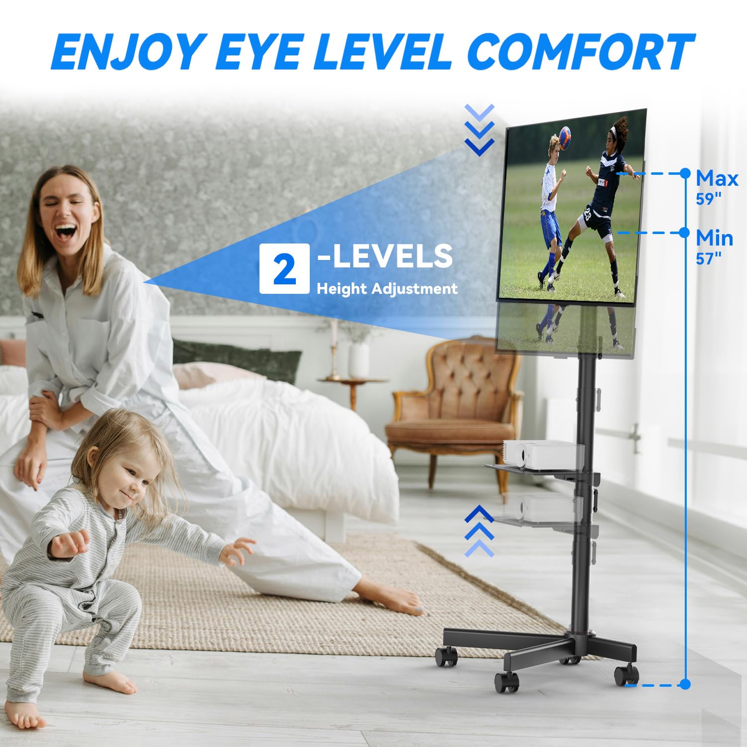 NearHub テレビスタンド Amazon.co.jp: NearHub(ニアハブ) モバイルテレビスタンド 23~60インチ