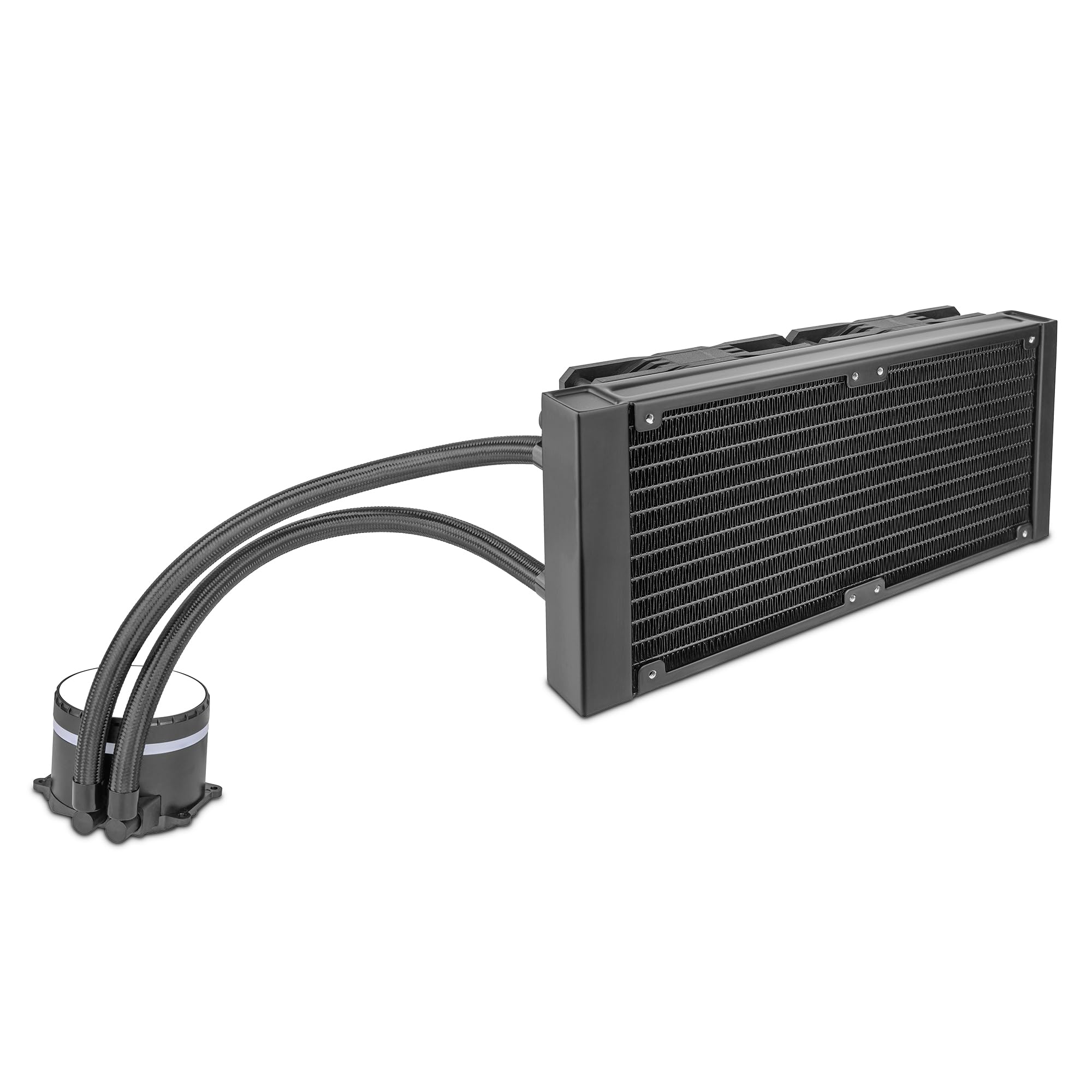 Yeyian Sistema di Raffreddamento Liquido AIO per CPU Intel AMD Serie PC Gaming per Computer Desktop Silenzioso PWM | 2 Ventole ARGB 240 mm | 2000 RPM | (Nuovo 2024)