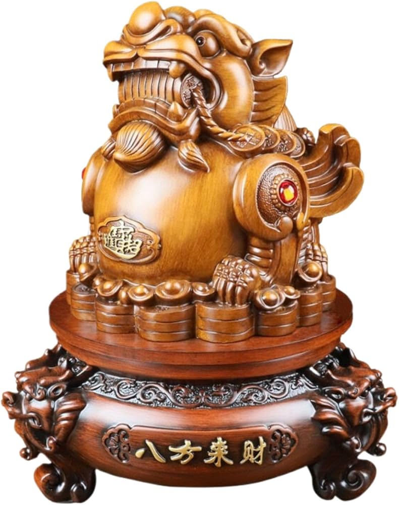 Amazon.com: RWSEFK JF中号八方来财貔貅JF31*31 * 39cm/百财如意工艺品