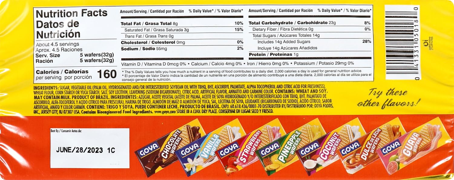 Goya Mango Wafers, 4.94 Ounce (Pack of 24)