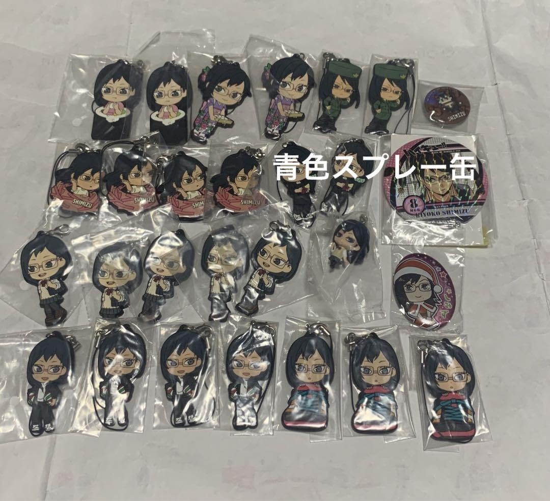 Amazon.co.jp: 1ハイキュー 清水潔子 缶バッジ ラバーストラップ 他