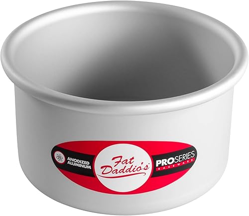 Miniatura 2 de Molde para tarta redondo de aluminio anodizado Fat Daddio con base extraíble, Plateado