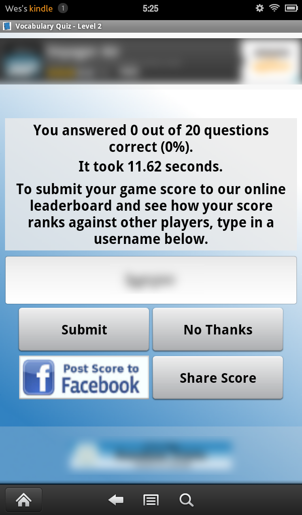 English Vocabulary - Level 2 - App on Amazon Appstore