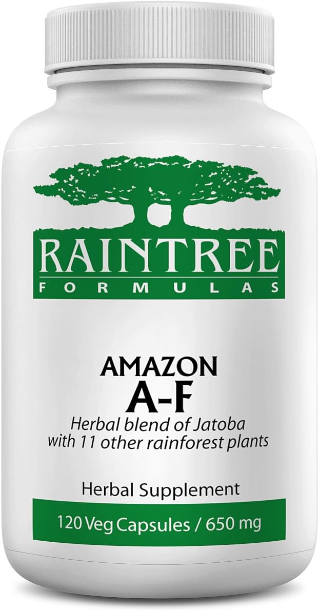 Raintree Formulas Amazon AF 650mg 120 Veg Capsules Antifungal