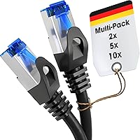 KabelDirekt – 5x 3m – Câble Ethernet, Câble Réseau