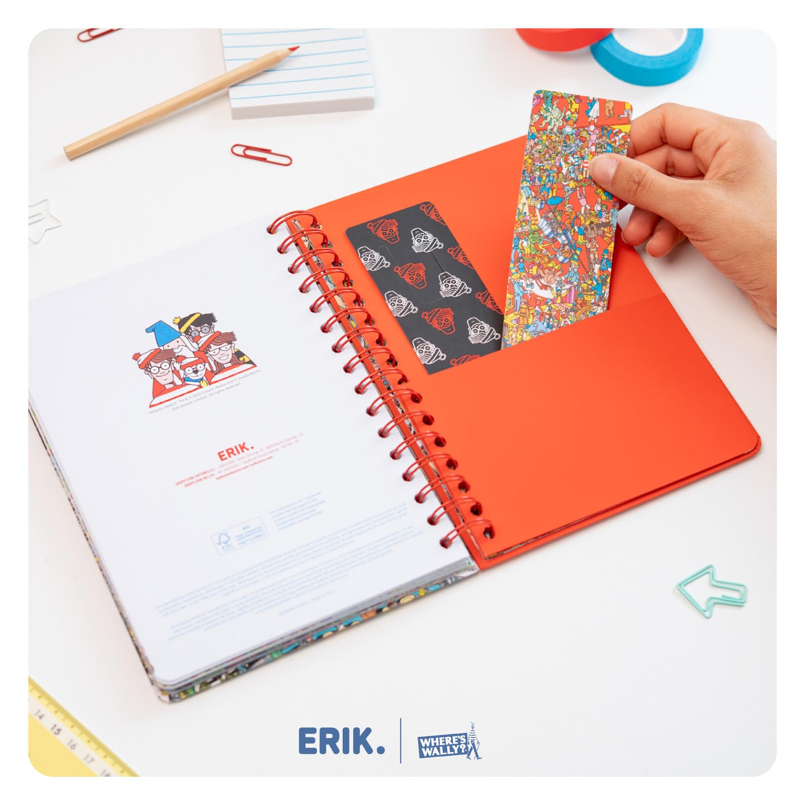 Grupo Erik A5 Academic Diary 2026-2027 Week to View - Wheres Wally Books | Back to School Planner 2026-2027, Mid Year Diary 2026 2027, A5 Weekly Planner | Where's Wally Book