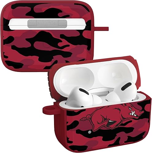 AFFINITY BANDS Arkansas Razorbacks Camo HDX - Funda compatible con Apple AirPods Pro